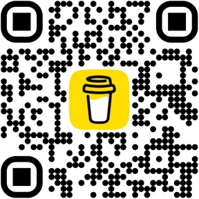 QR code linking to buymeacoffee.com/catocino